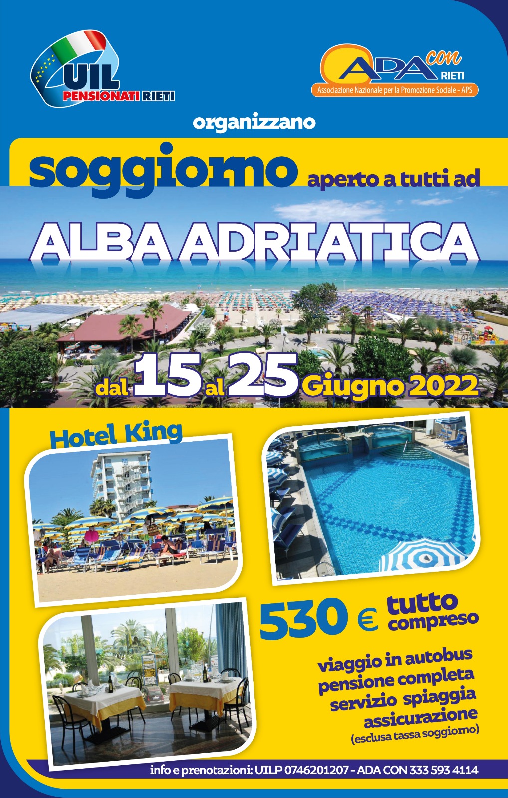 Soggiorno Alba Adriatica ADACON Camerino